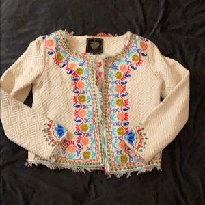Embroidered jacket